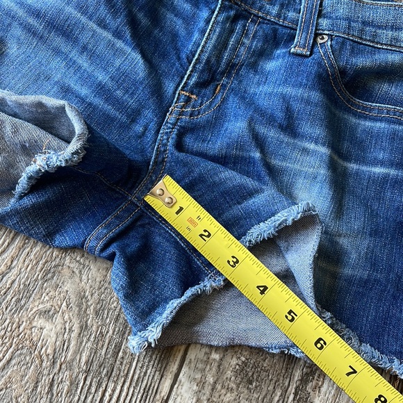 BIG STAR DENIM JEAN SHORTS, 27 - Picture 12 of 12